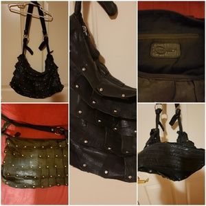 Leather handbag